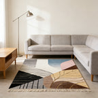 Multicolor Geometric Area Rug