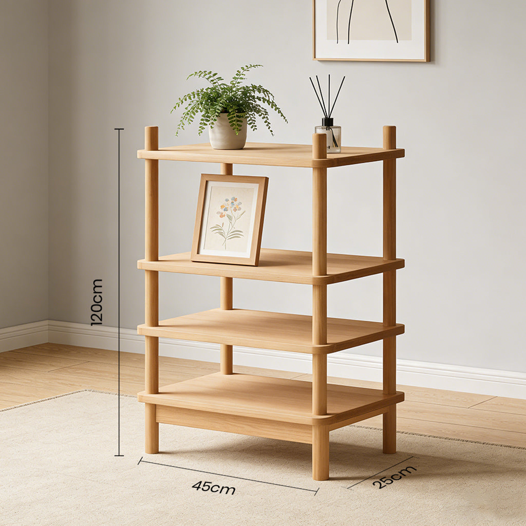 Wooden Tiered Storage Shelf