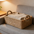 Jute Rope Storage Basket