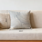 Line Pattern Throw Pillow