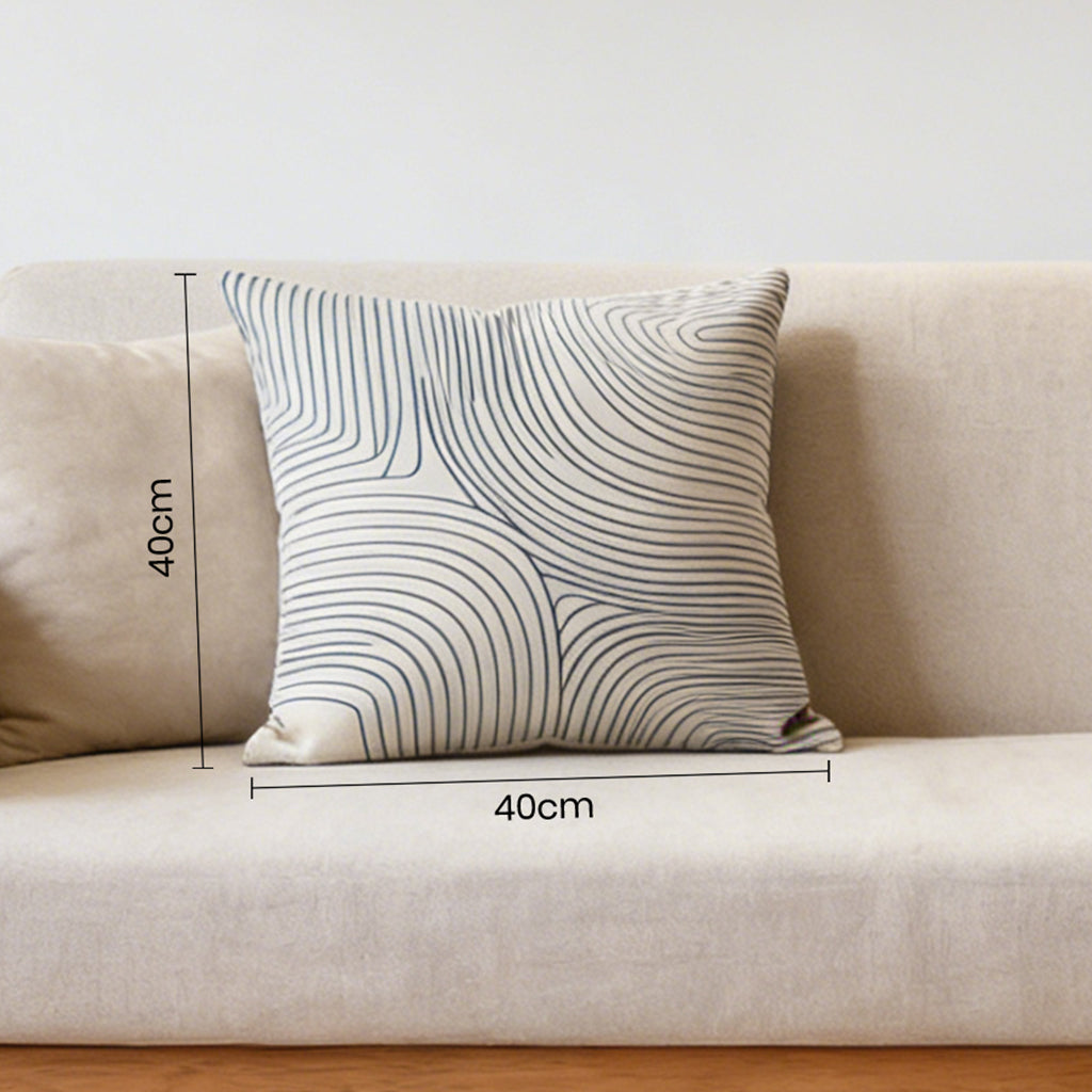Line Pattern Throw Pillow