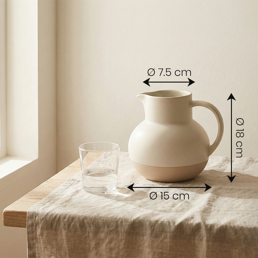 Sand Tone Pitcher