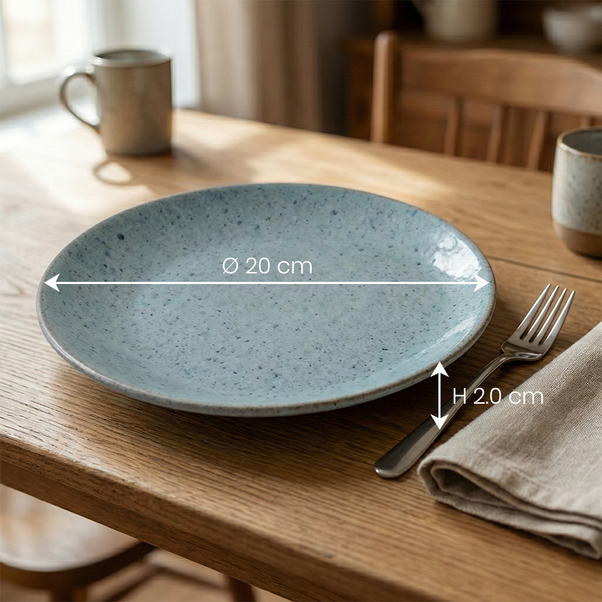 Nordic Blue Dinner Plate