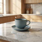 Nordic Blue Cup & Saucer