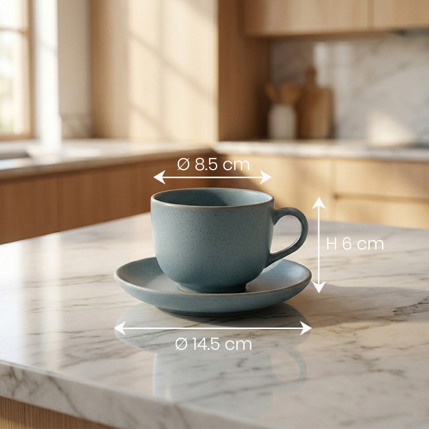 Nordic Blue Cup & Saucer