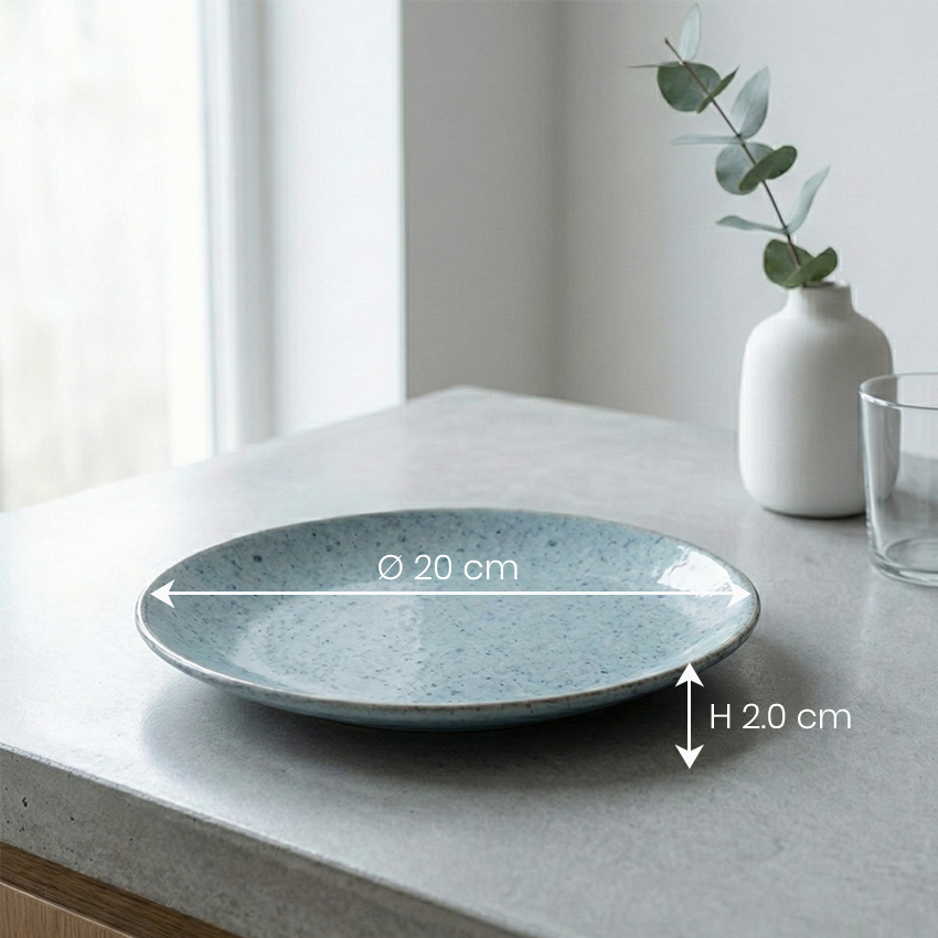 Nordic Blue Dinner Plate