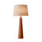 Terracotta Cone Table Lamp