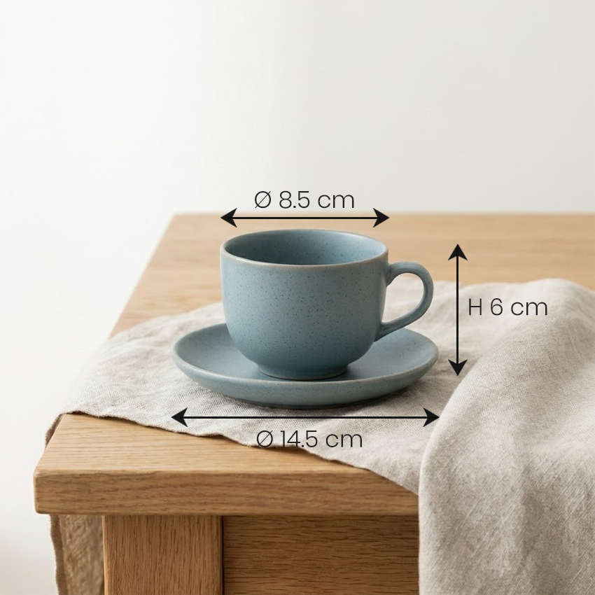 Nordic Blue Cup & Saucer