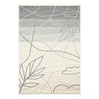 Gray Gradient Line Area Rug