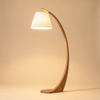Arc Wood Floor Lamp