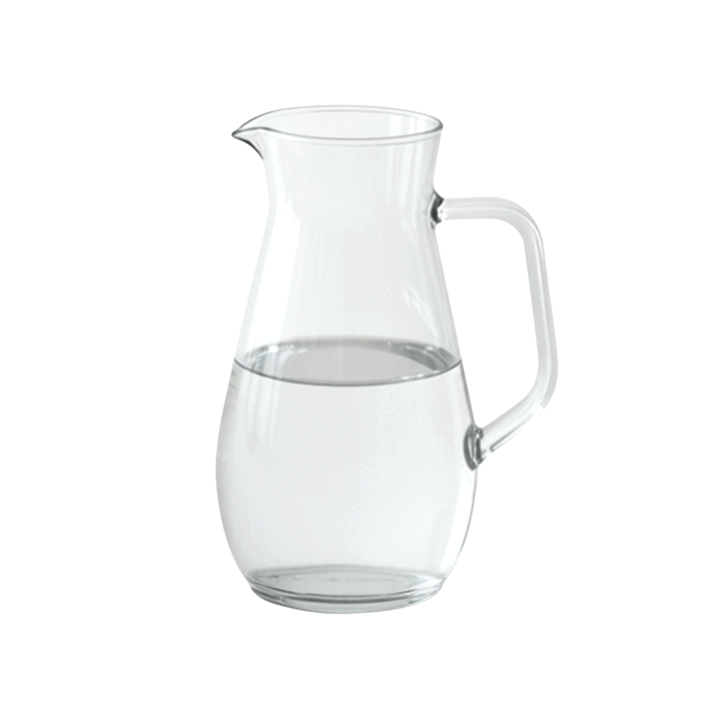 Clear Glass Carafe