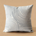 Line Pattern Throw Pillow