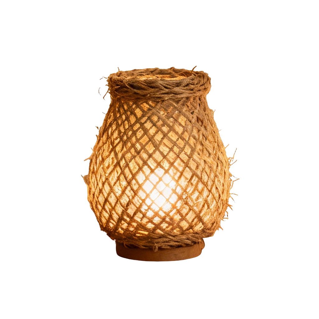 Woven Rope Table Lamp