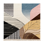 Multicolor Geometric Area Rug