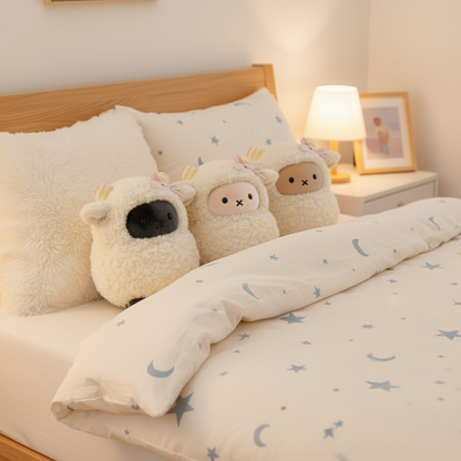 Fluffy Lamb Plush Toy